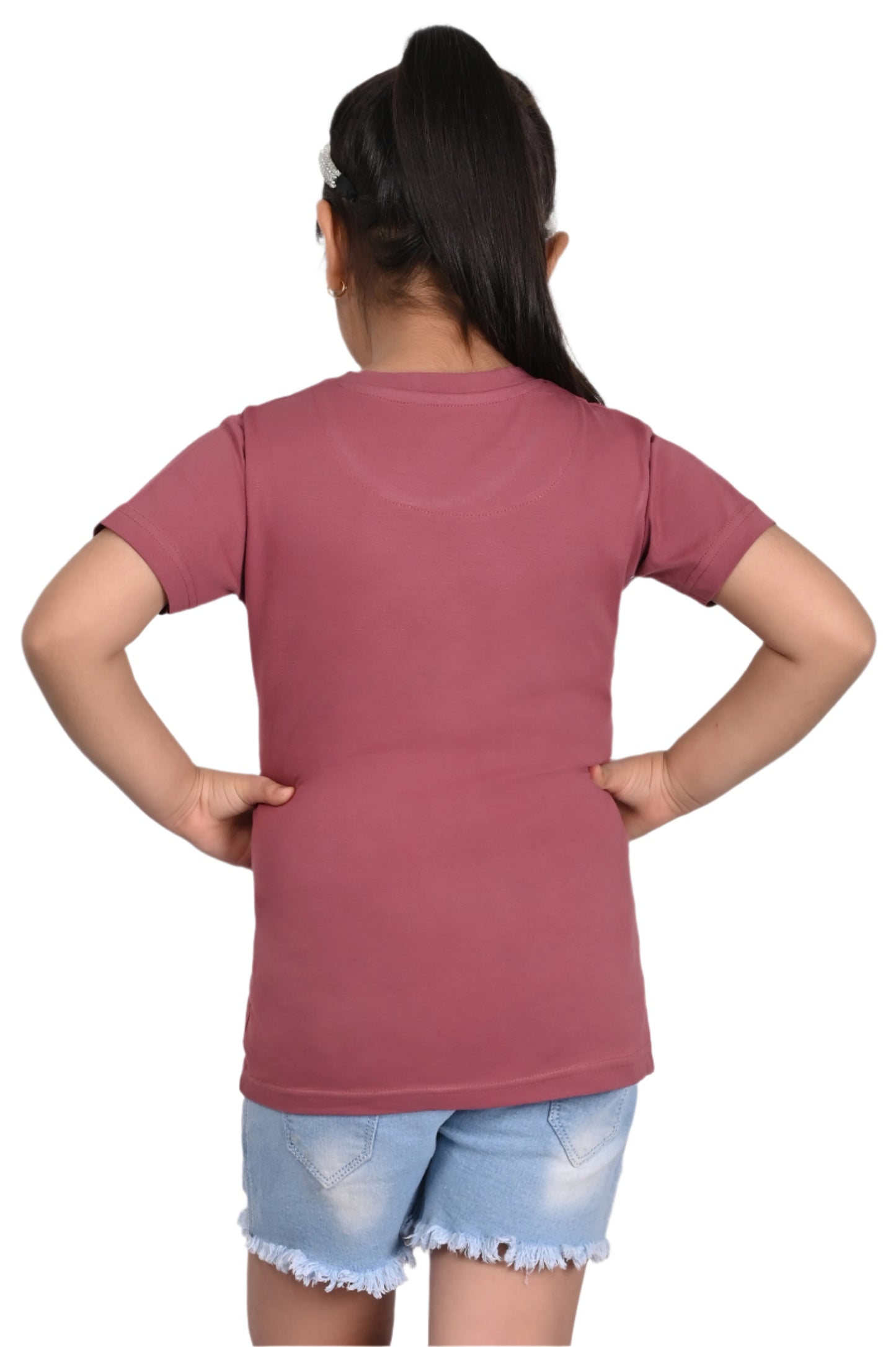 Mauve Printed T-Shirt