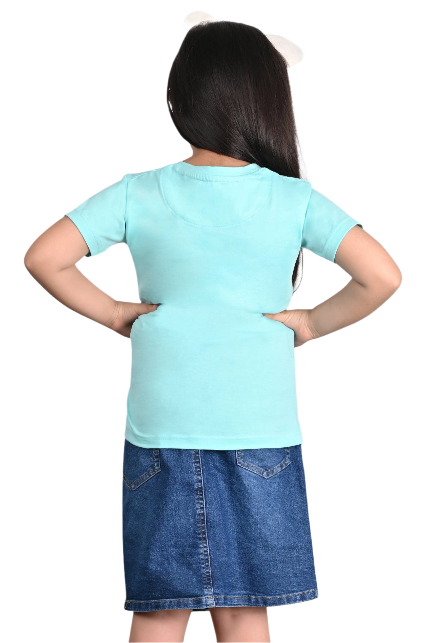 SkyBlue Printed T-shirt