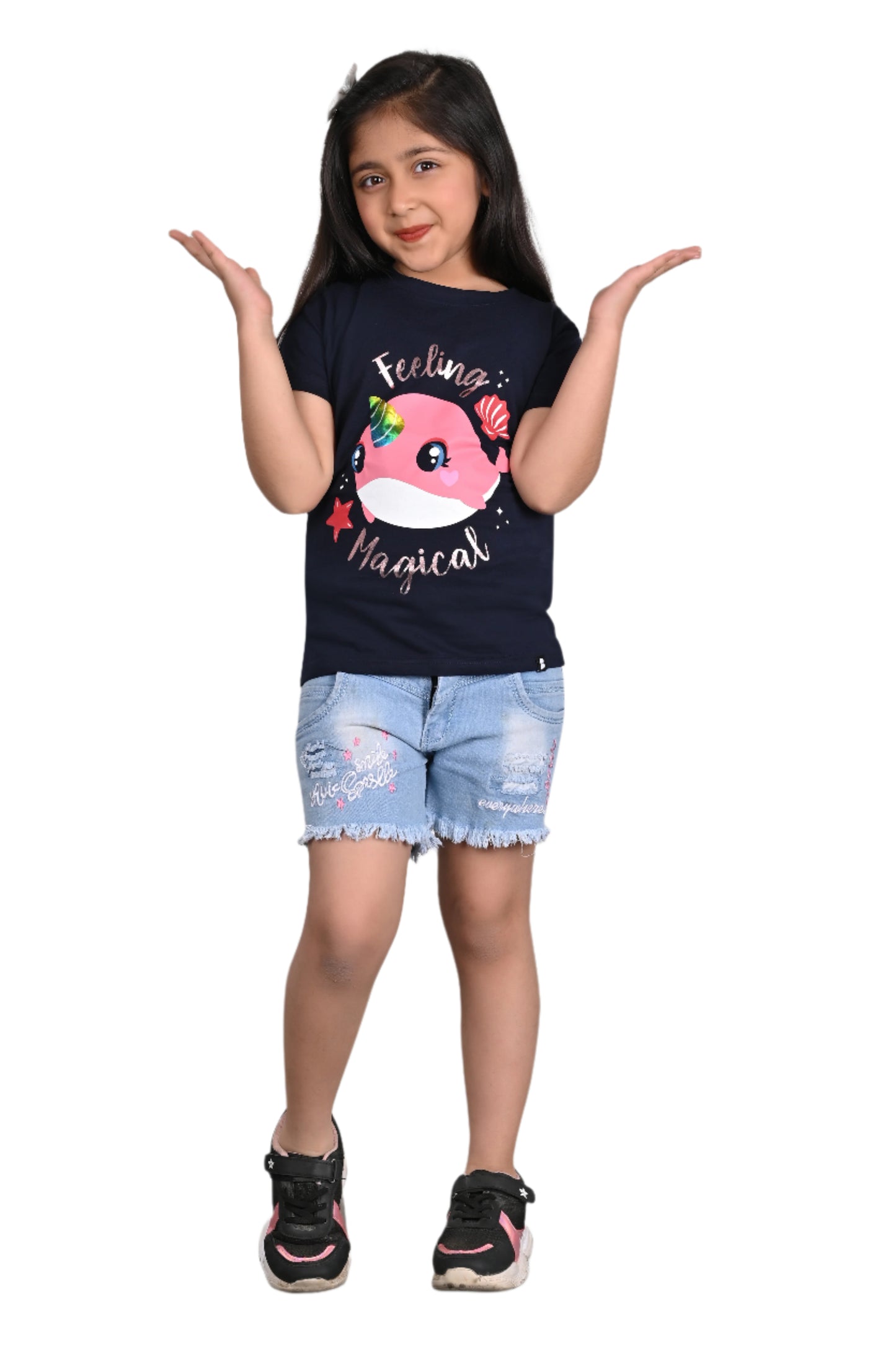 Black Printed T-shirt