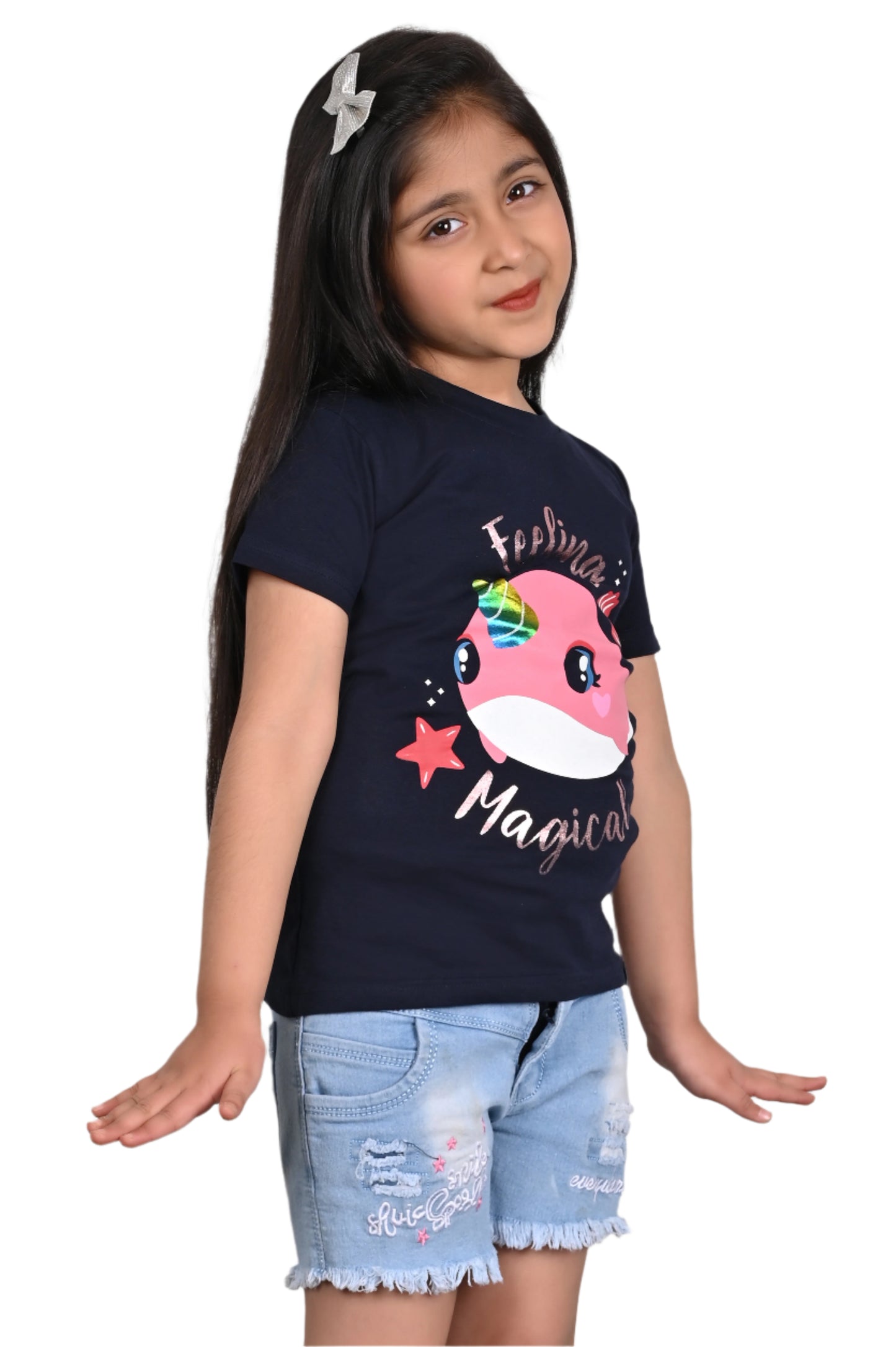 Black Printed T-shirt