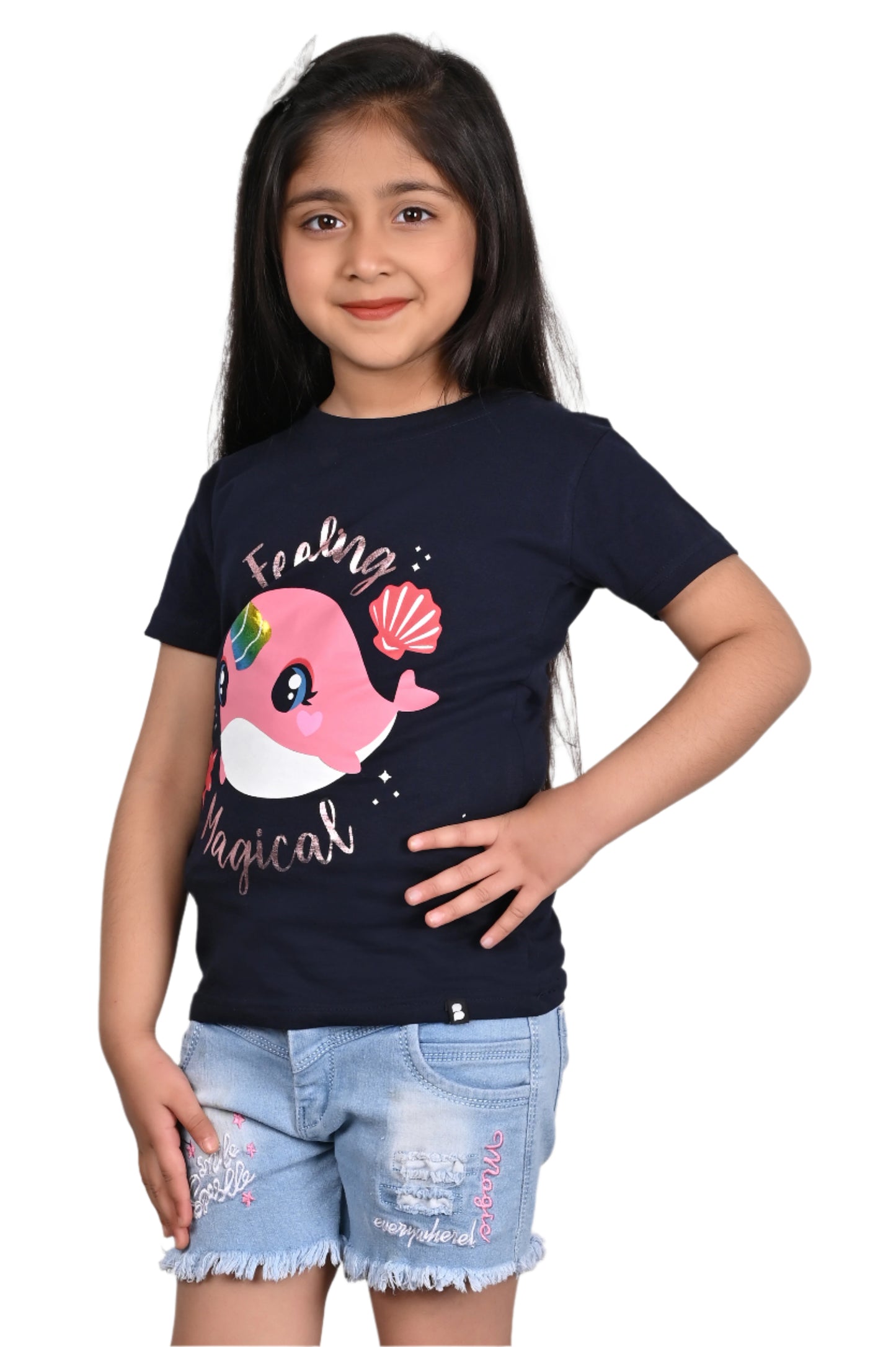 Black Printed T-shirt