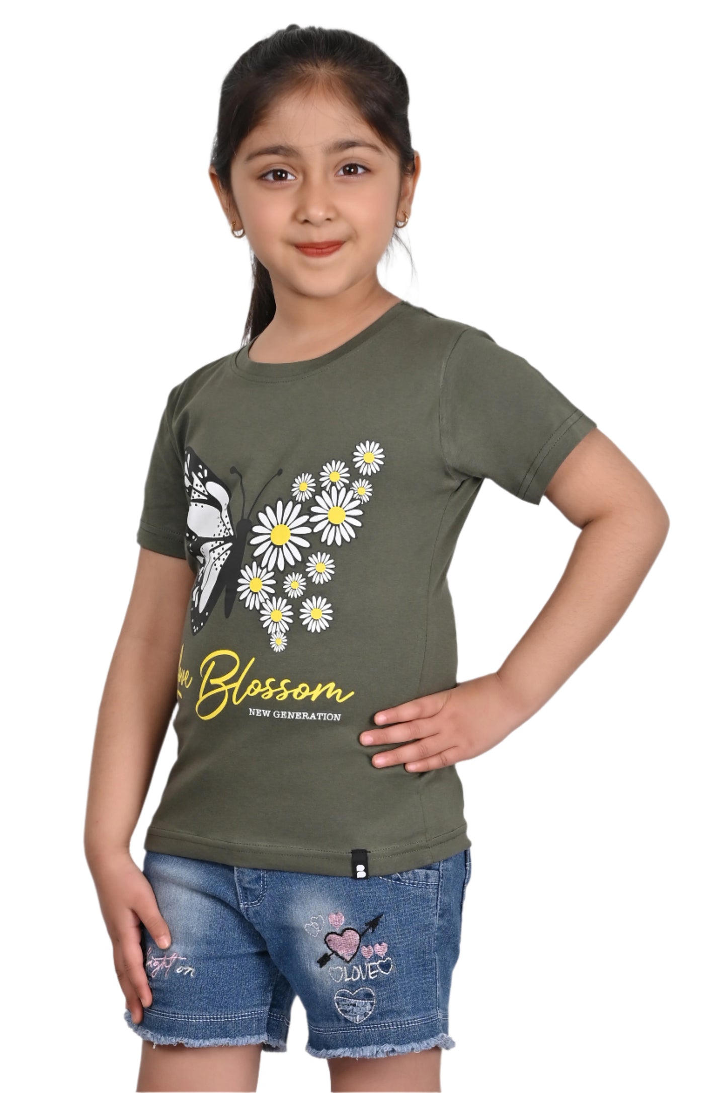 Green Printed T-Shirt