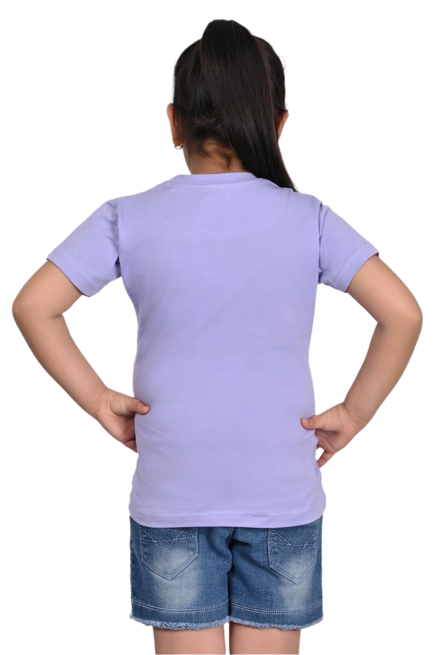 lavender Printed T-Shirt